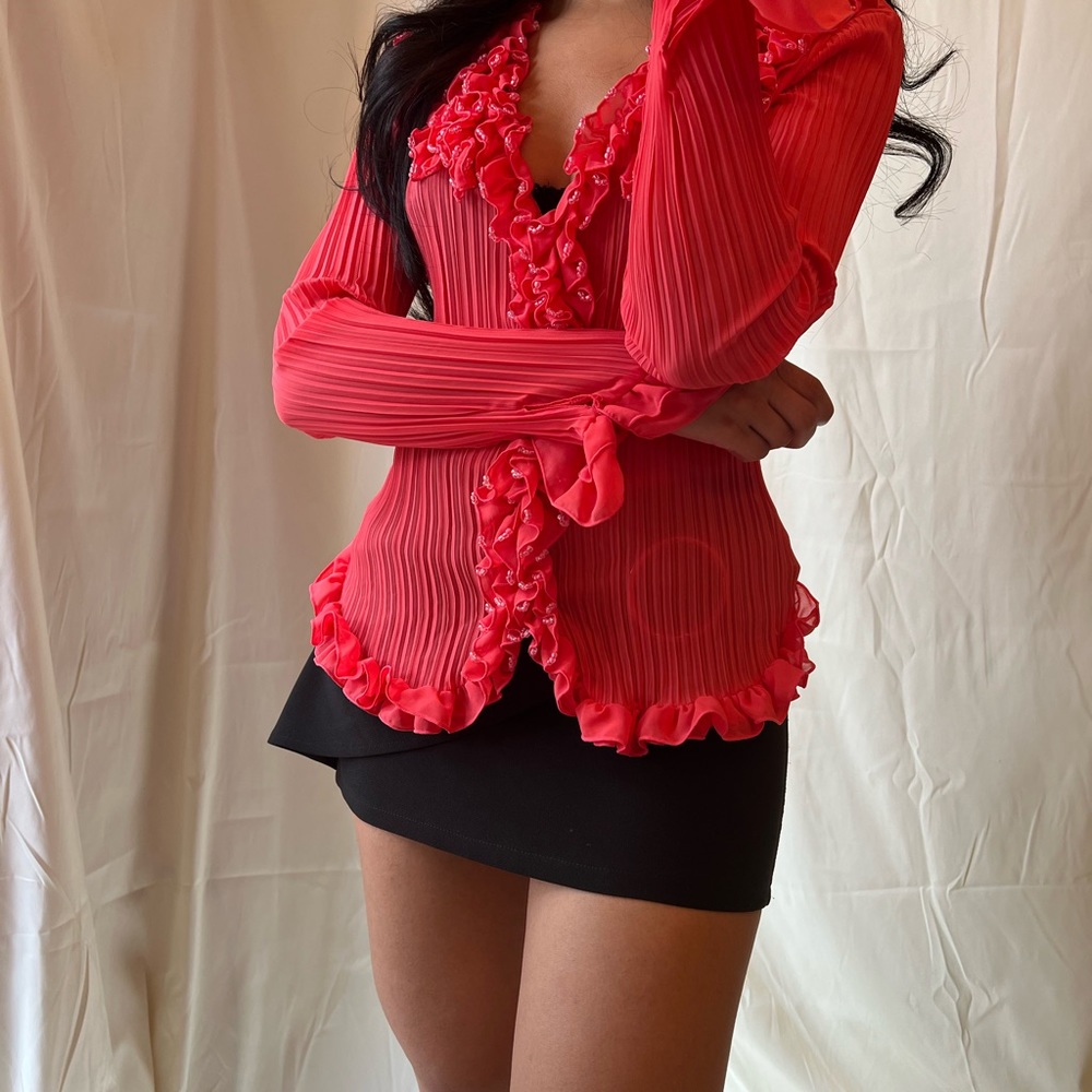 No description needed. The ruffles do all the talking.